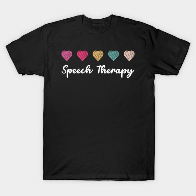 Speech Therapy - Language Learning T-Shirt by TeeTypo